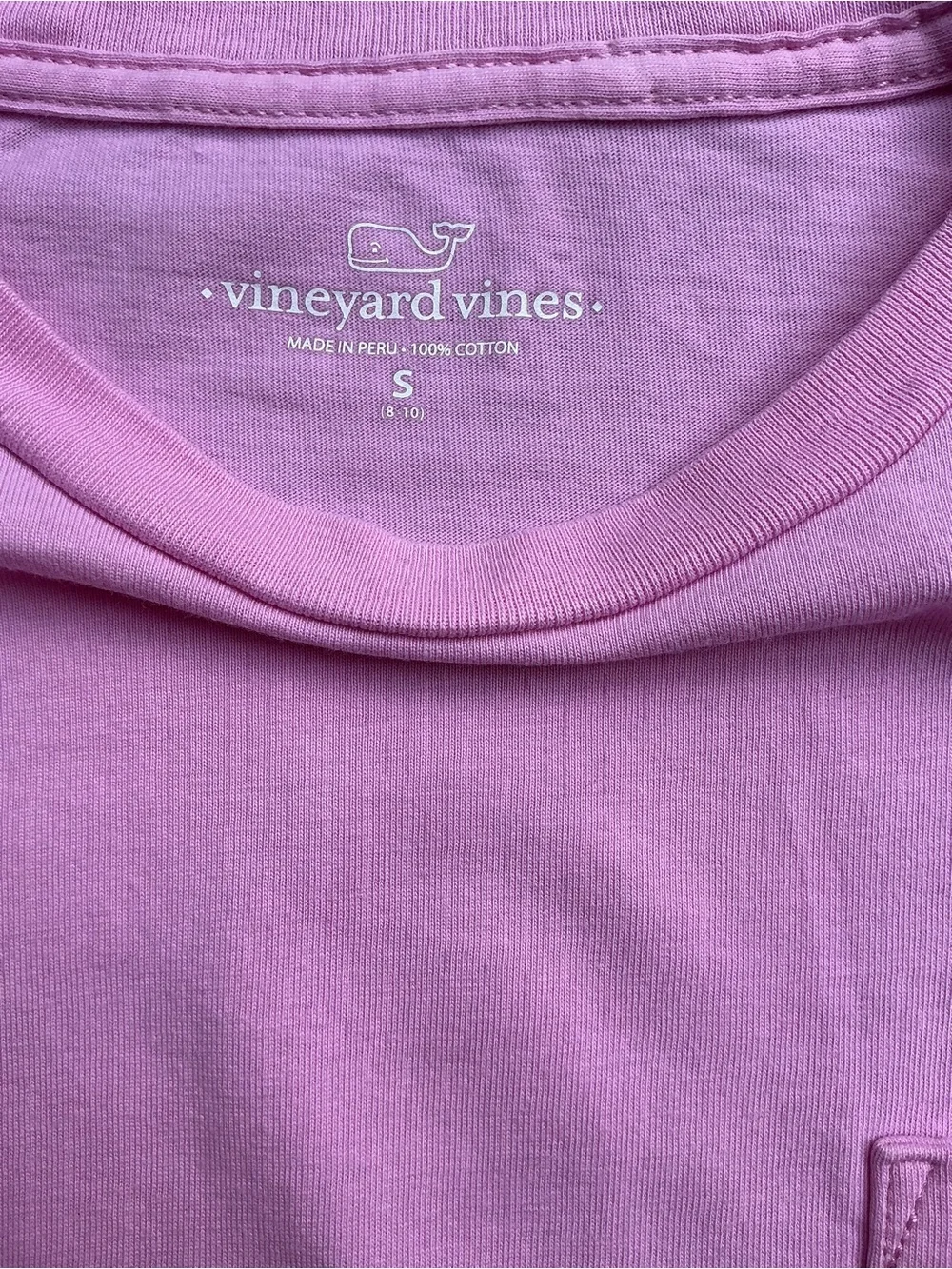 Vineyard Vines Girls' Dual Pink Pocket Tees - Hot Pink & Light Pink